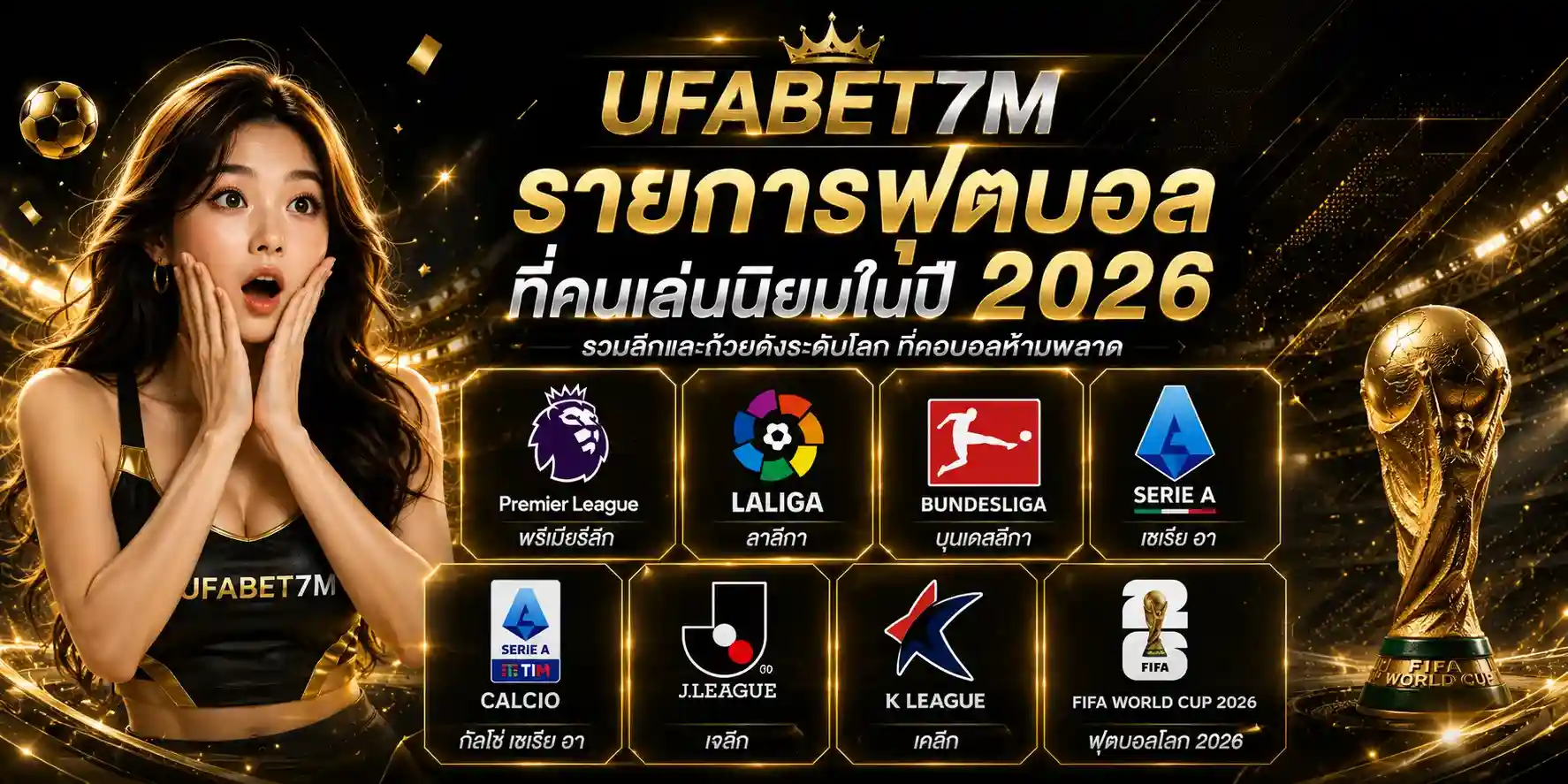 รายการ แทงบอล ที่คนเล่นนิยมในปี 2026